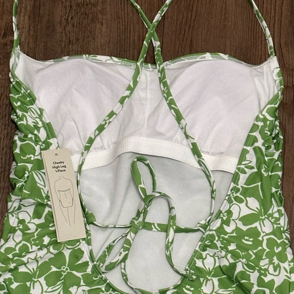 NWT No Boundaries Strappy Scoop One Piece Swimsuit Size XL - Picture 6 of 6